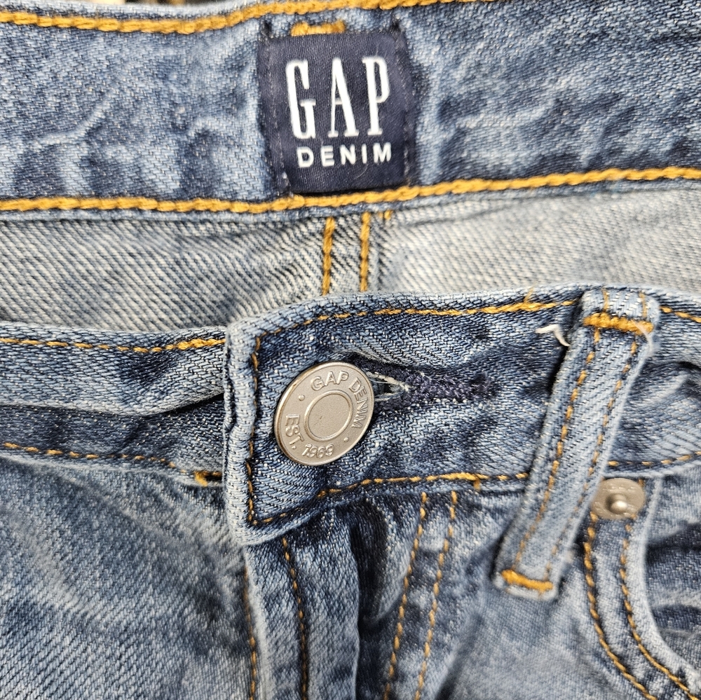 Gap Denim Skirt with Fray - Picture 6 of 8